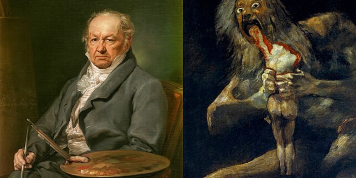 Francisco-Goya's - Saturn-Devouring-His-Son