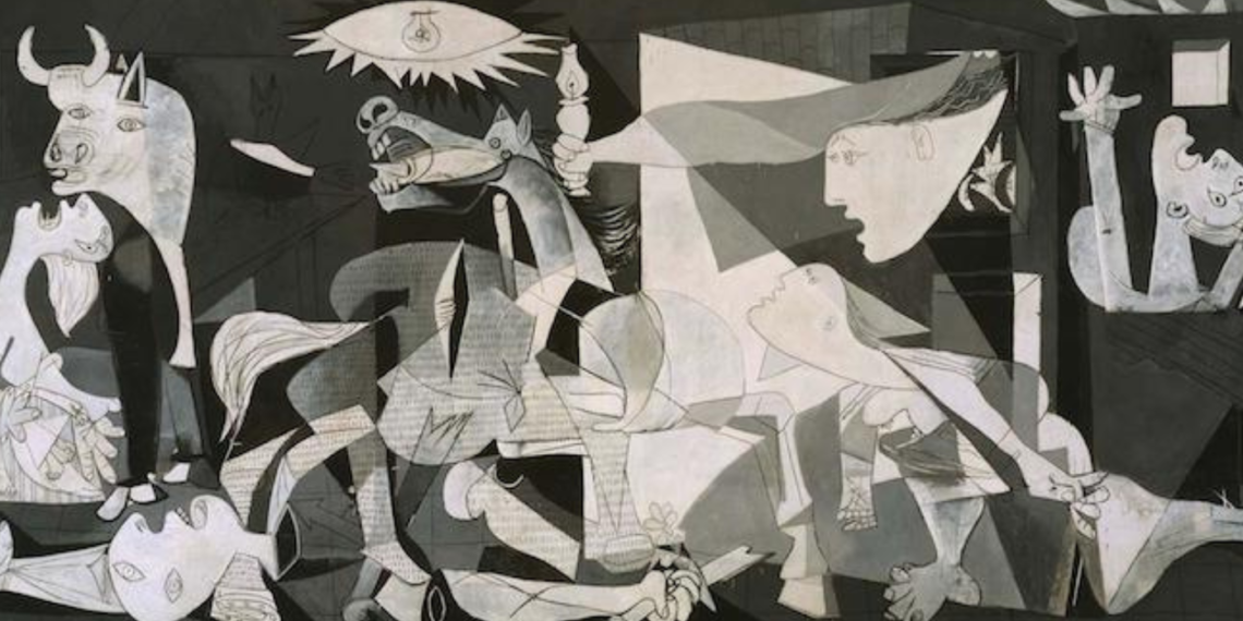 Pablo-Picasso's-Guernica