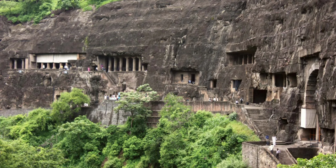 Cave-Temples-Ajanta-Caves-India