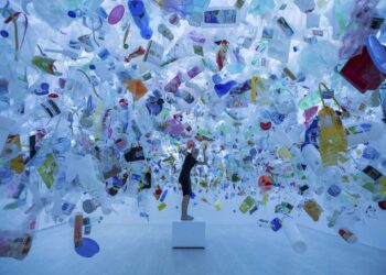 6 Out of This World Sculptures Made From Recycled Purchased Objects